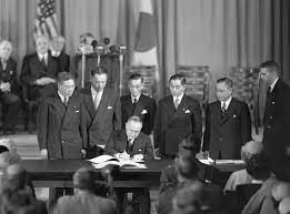Efemerides año 1956 4 Japon y EE.UU reestablecen relaciones