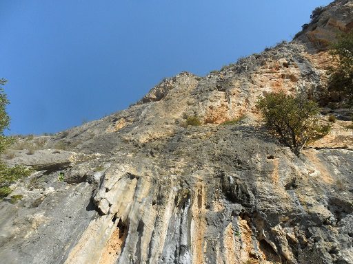 Zona Escalada Barranc dels Tarongers sector Patiras Mas (Valencia) 8 Sector Patiras Mas 1