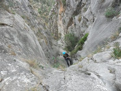 Barranco del Curt o Pas de Bandolers en Benissa (Alicante) 10 Barranco Curt o pas de Bandolers 5