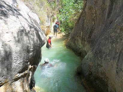 Barranco Estret de les Penyes en Polop (Alicante) 7 Barranco estret de les Penyes 4