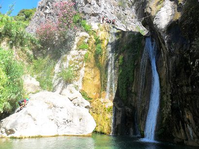 Barranco Estret de les Penyes en Polop (Alicante) 9 Barranco estret de les Penyes 6