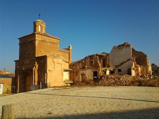 Que podemos ver en Belchite (Zaragoza) 9 Convento de san Rafael