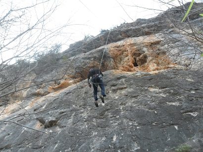 Zona Escalada Barranc dels Tarongers sector Patiras (Valencia) 17 Sector escalada Patiras 4