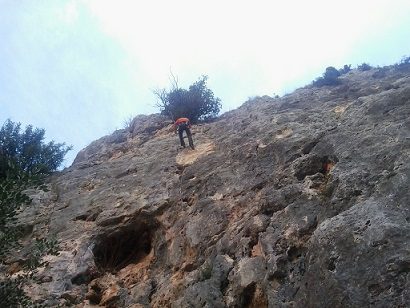 Vias Escalada Barranc dels Tarongers Sector Granainos 2 (Valencia) 15 Escalada Granainos 2-6
