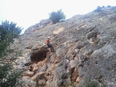Vias Escalada Barranc dels Tarongers Sector Granainos 2 (Valencia) 19 Escalada Granainos 2-7