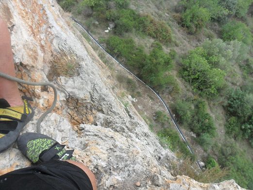 Escalada Penya Roja Zona Norte Castell Xativa (Valencia) 25 Zona escalada Penya Roja zona norte castell Xativa 1