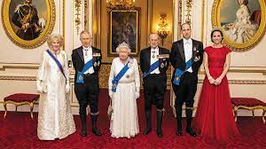 Efemerides año 1992 4 Familia Real Inglesa