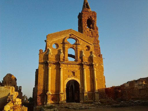 Que podemos ver en Belchite (Zaragoza) 7 Iglesia san Martin de Tours