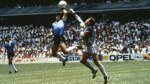 Efemerides año 1986 1 Maradona y la mano de Dios