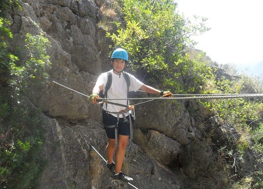 Via Ferrata Les Marujes (Valencia) 4 Puente