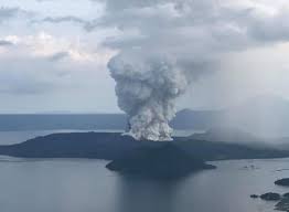 Efemerides año 1965 3 volcan Taal