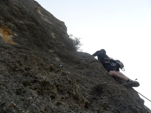Vias Escalada Cabreras en Sax (Alicante) 2 Zona vias escalada Cabreras