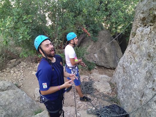 Vias Escalada Arran de Batistot (Alicante) 4 Zona vias escalada Arran de Batistot