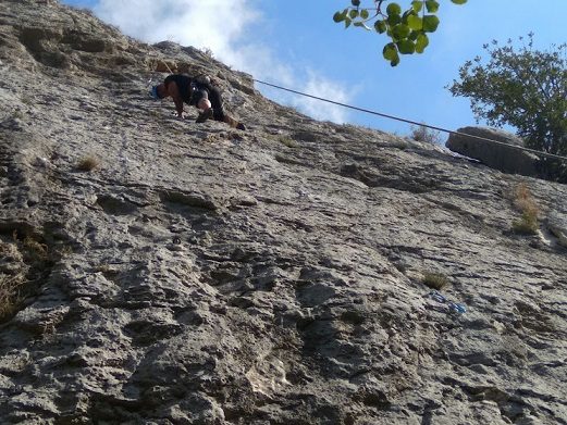 Zona Escalada Tierra de Nadie en Vallada (Valencia) 4 Zona escalada tierra de Nadie