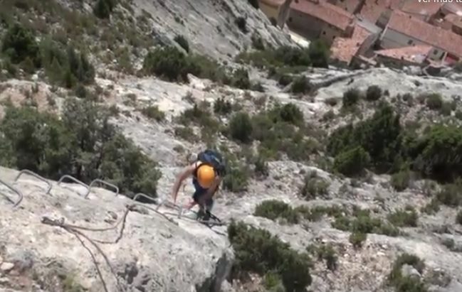 Via Ferrata Castellote (Teruel) 2 Via ferrata Castellote 2