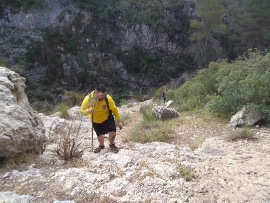 Senderismo Moixent Poblado Ibero Barranco la Bastida 10 Ruta senderismo poblado Ibero barranco la Bastida 3