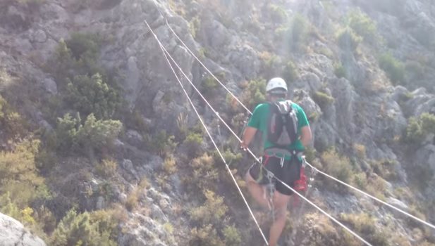 Via Ferrata Castillo de Locubin (Jaen) 4 Via ferrata castillo de Locubin 1