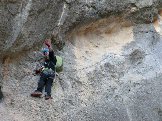 Vía Ferrata de Beartzun en Belizondo (Navarra) 18 Vicente Morello 106