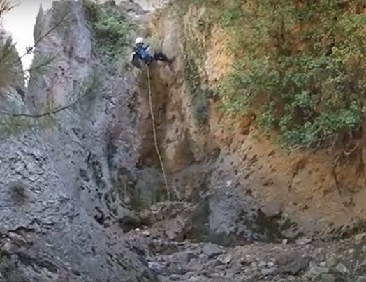 Barranco Aguas del Buitre en la Toba (Jaen) 4 Barranco aguas del Buitre