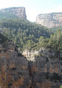 Barranco Capellanes en Jalance (Valencia) 1 Barranco Capellanes