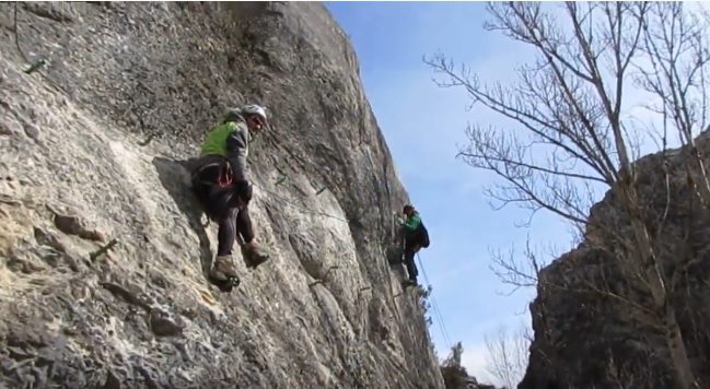 Via Ferrata Pasarela de Espeja (Soria) 1 Via ferrata pasarela de Espeja 3