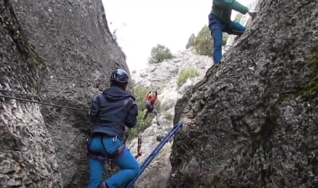 Via Ferrata Pasarela de Espeja (Soria) 6 Via ferrata pasarela de Espeja 4