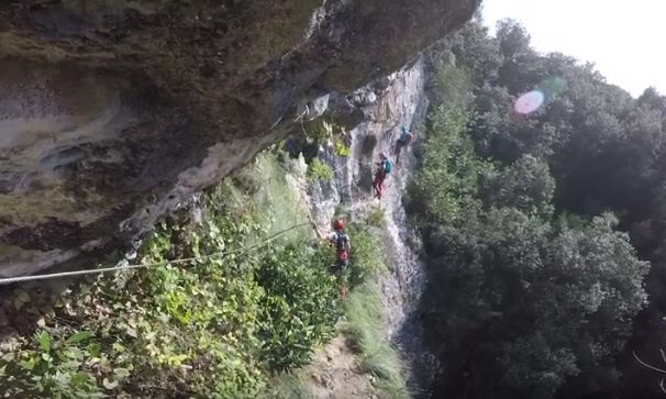 Via Ferrata del Risco (Cantabria) 17 Via ferrata del Risco 1