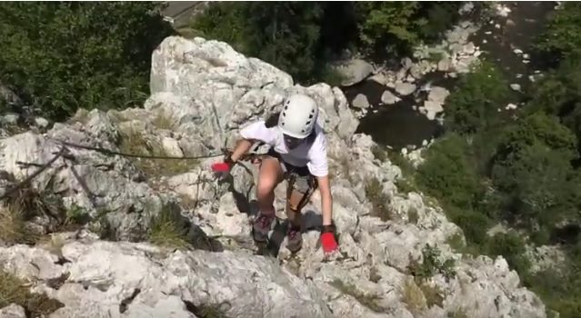 Via ferrata el Milar (Santander) 5 Via ferrata el Milar 2