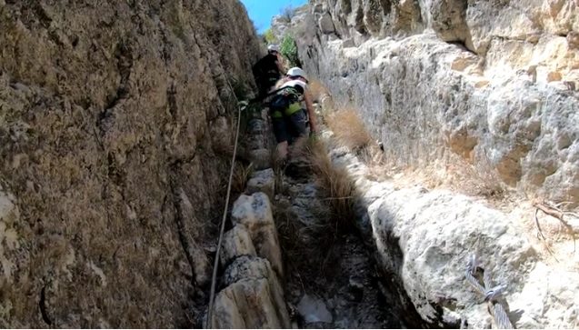 Via Ferrata Santo Cristo (Huesca) 7 Via ferrata santo Cristo 2