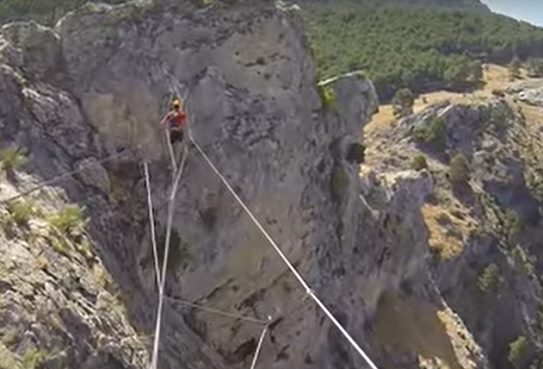 Vía Ferrata La Mocha en la Iruela (Jaen) 4 Via ferrata la Mocha