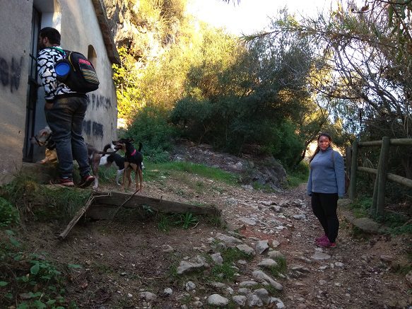 Ruta senderismo cova la Pechina el Aventador 9 Ruta senderismo Bellus el Aventador 2