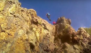 Via ferrata el Morante en Calañas (Huelva) 4 Via ferrata el Morante
