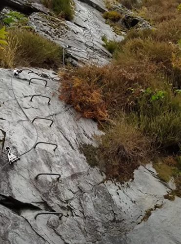 Vía Ferrata de Beartzun en Belizondo (Navarra) 4 Via ferrata de Beartzun