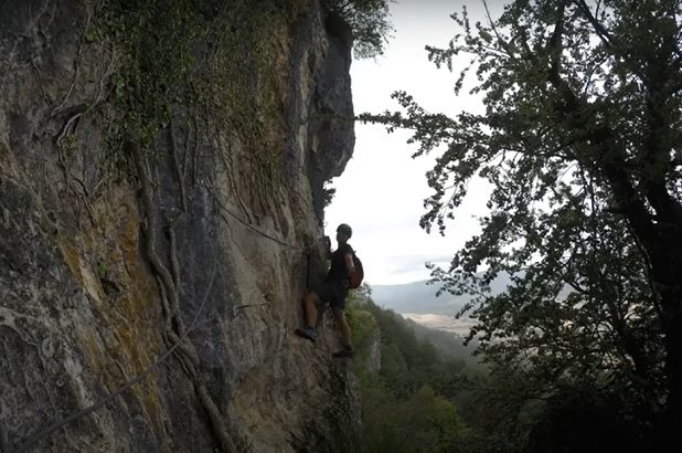 Via Ferrata Larraona en Larraona (Navarra) 3 Via ferrata Larraona