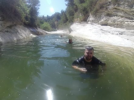 Barranco Travesia Pou Clar al Pou Canyis en Ontinyent (Valencia) 5 Barranco pou Clar
