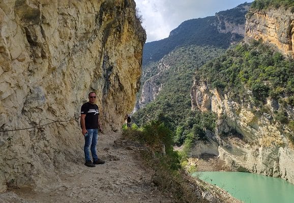 Congost de Mont Rebei y pasarelas de Montfalco (Huesca-LLeida) 5 Ruta congost de Mont Rebei 3