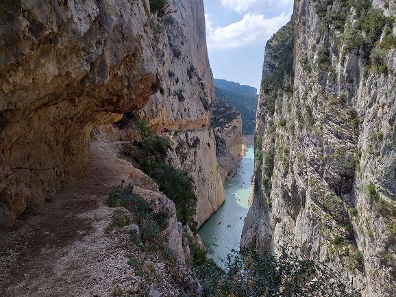 Las mejores rutas senderismo de España 11 Ruta congost de Mont Rebei 4