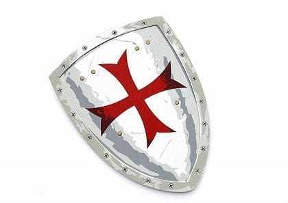 Nacimiento historia de los Templarios 2 Escudo Templario