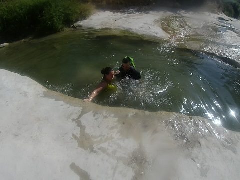 Barranco Travesia Pou Clar al Pou Canyis en Ontinyent (Valencia) 12 Barranco Pou Clar 6