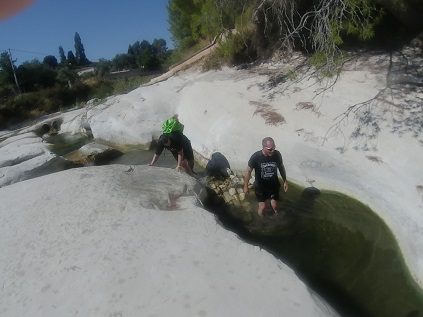 Barranco Travesia Pou Clar al Pou Canyis en Ontinyent (Valencia) 10 Barranco Pou Clar 4