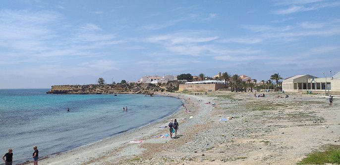 Que podemos ver en Tabarca (Alicante) 9 Playa de Tabarca