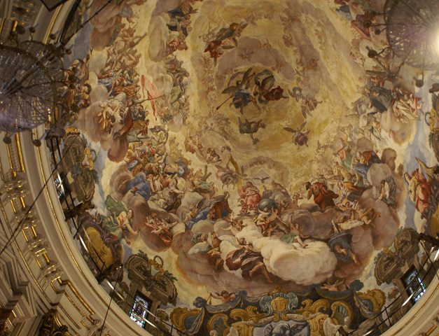 Que podemos ver en Valencia 15 Techo basilica virgen de los Desamparados