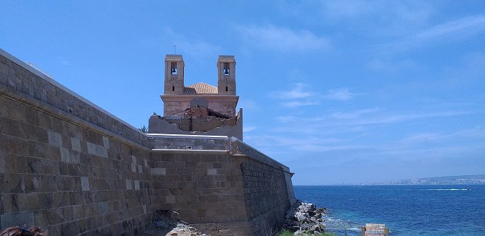 Que podemos ver en Tabarca (Alicante) 12 Vistas iglesia san Pedro