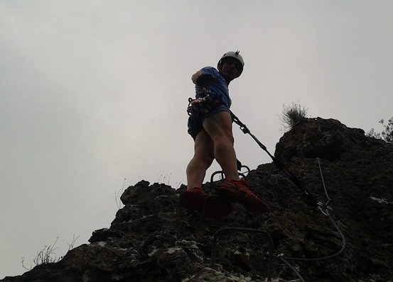 Via ferrata Confinamiento (la Rioja) 5 Via ferrata Confinamiento 3
