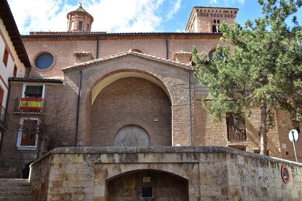 Que podemos ver en Daroca (Zaragoza) 6 Portada iglesia santo Domingo