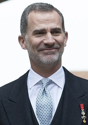 Lista top 50 personajes mas famosos historia España 7 Felipe VI