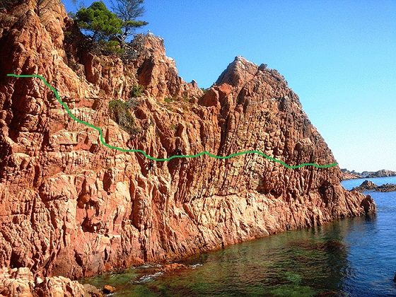 -Muere un hombre en la via ferrata de Sant Marti de Guixols 2 Ferrara sant Marti de Guixols